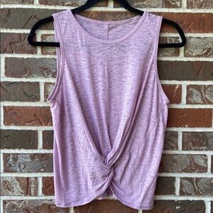 lululemon athletica Lavender Twist Tank Top